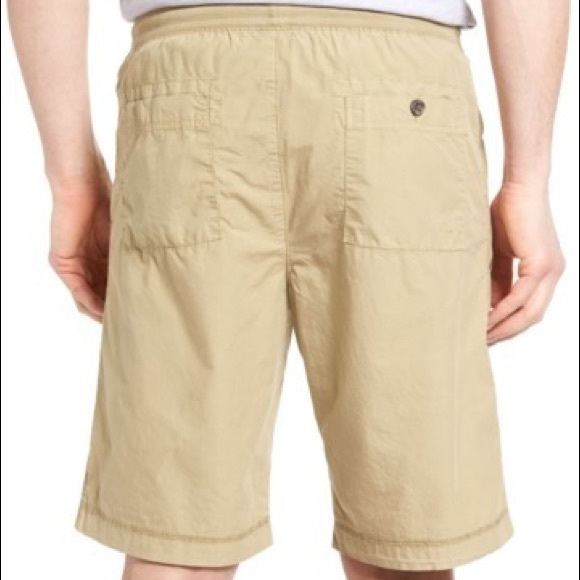 men's pull on khaki shorts